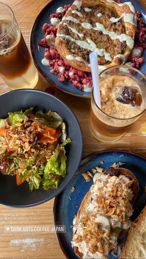   at Dark Arts Coffee in Hayama