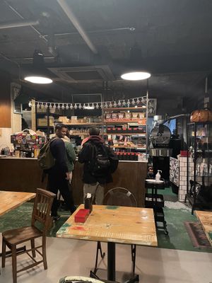   at Dark Arts Coffee in Hayama