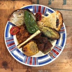 Vegan brunch at Dark Arts Coffee in Hayama