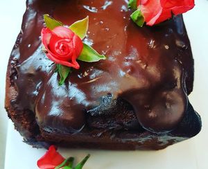 Vegan cakes made by Falmouth's best vegetarian restaurant Pea Souk at Cantina in Penryn