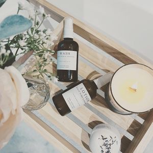 WASH    |    LOTION 
Available 
Lemongras & Ginger 
Black Plum & Rhubarb  at The Perfume Laboratory in Bridgnorth