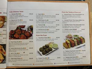 Vegetarian Menu   at Status in Auckland