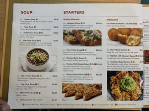 Vegetarian Menu   at Status in Auckland