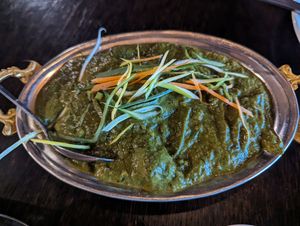 Aloo saag at Status in Auckland