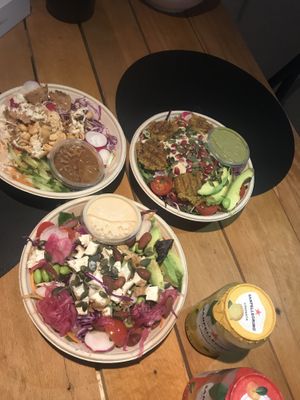 Noodle, Ultimate, Kung Fu vegan salads at Caspars in Aalborg