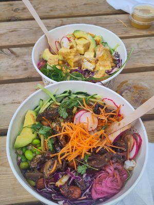 Shroomy and tiki tiki bowls at Caspars in Aalborg