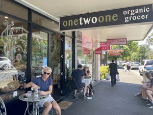 About to taste the deliciousness of this place at 1Two1 Vegan Café in Springwood