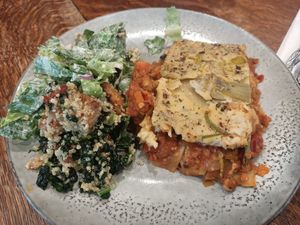  at 1Two1 Vegan Café in Springwood