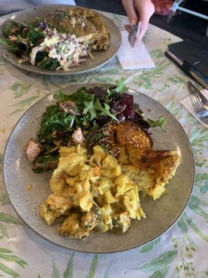   at 1Two1 Vegan Café in Springwood