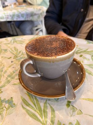 Cappuccino   at 1Two1 Vegan Café in Springwood