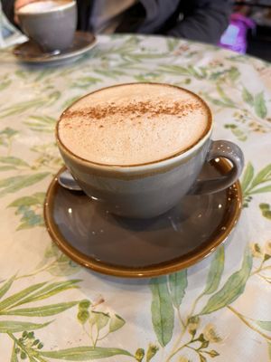 Chai latte   at 1Two1 Vegan Café in Springwood