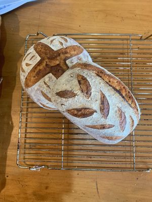 House made artisan bread !  at 1Two1 Vegan Café in Springwood