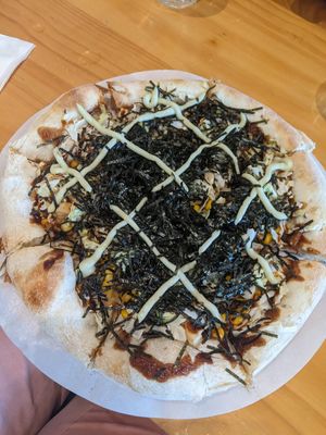 Pizza at LN Fortunate Coffee 幸福咖啡 - Dongshan in Taichung