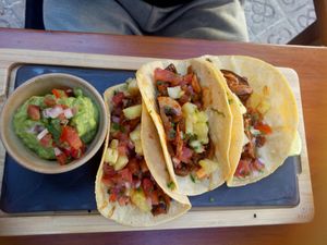 Tacos at Blu Bar in Barcelona