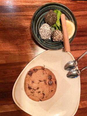 Dessert.  at Blu Bar in Barcelona