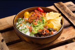 Mexican Bowl at Blu Bar in Barcelona