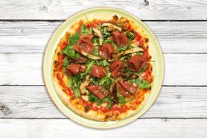 Pizza Campesina New Age at Blu Bar in Barcelona