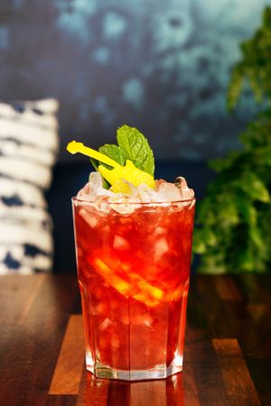 Strauberry & Delight at Blu Bar in Barcelona