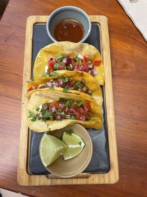 Tacos  at Blu Bar in Barcelona