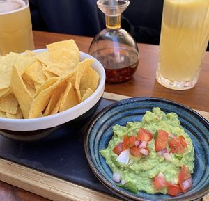 Guacamole  at Blu Bar in Barcelona