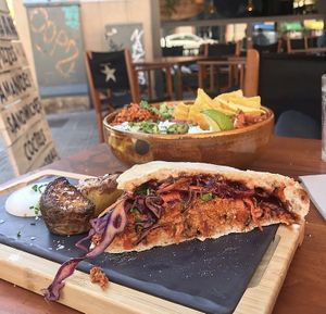 Sándwich  at Blu Bar in Barcelona