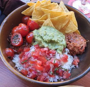 Mexicali bowl at Blu Bar in Barcelona