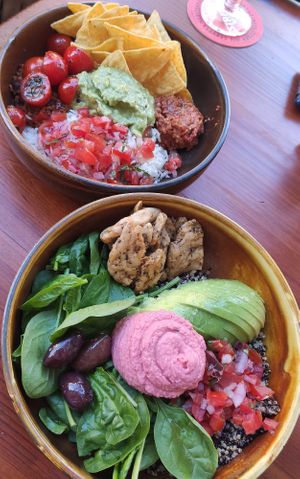 Bowls at Blu Bar in Barcelona