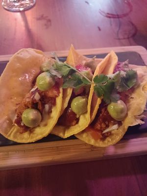 Tacos at Blu Bar in Barcelona