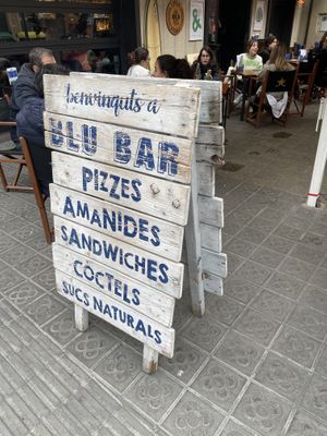 Blu bar  at Blu Bar in Barcelona