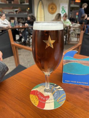 Turia beer  at Blu Bar in Barcelona