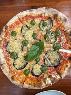 Best pizza!  at Blu Bar in Barcelona