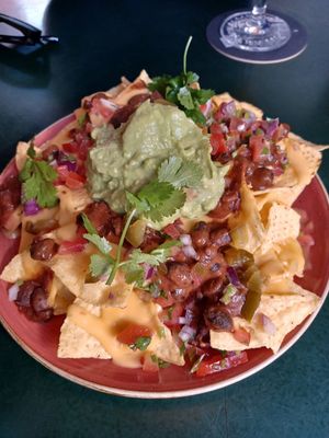 Nachos at Blu Bar in Barcelona