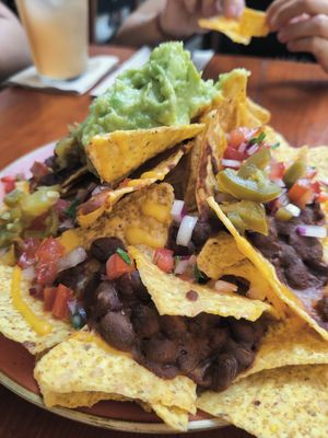 Nachos at Blu Bar in Barcelona