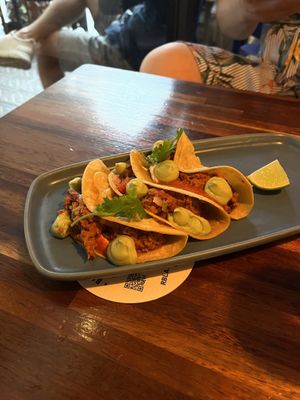 TACOS COCHINITA  at Blu Bar in Barcelona