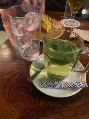   at Blu Bar in Barcelona