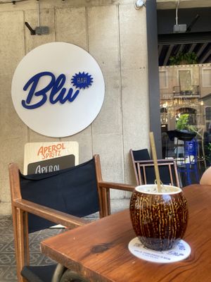   at Blu Bar in Barcelona