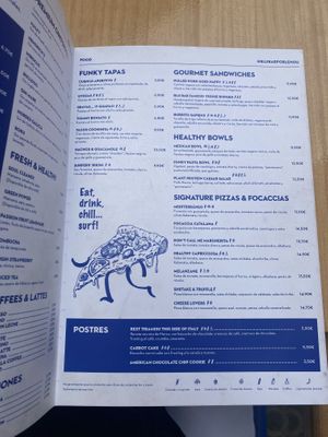   at Blu Bar in Barcelona