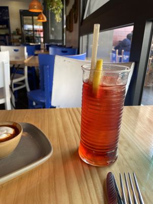   at Blu Bar in Barcelona