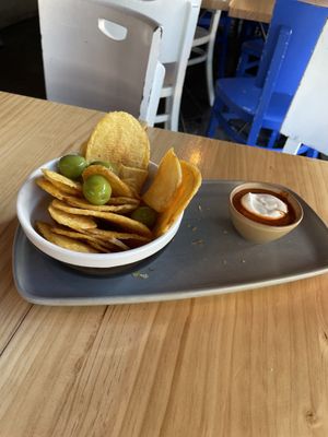   at Blu Bar in Barcelona