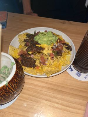 nachos   at Blu Bar in Barcelona