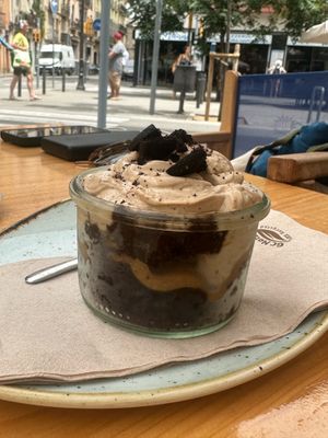 Tiramisu   at Blu Bar in Barcelona