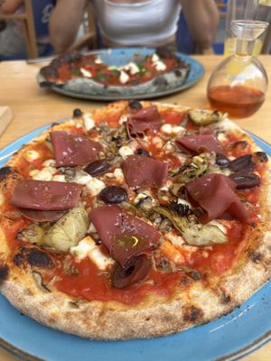 “Capriciosa"  at Blu Bar in Barcelona