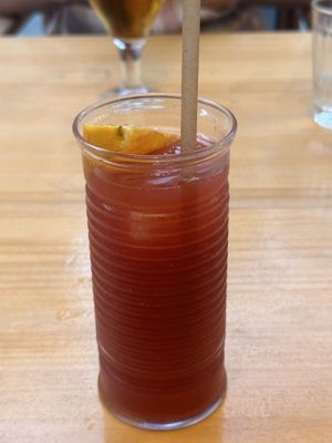 Watermelon Sangria  at Blu Bar in Barcelona