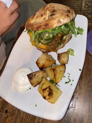 Kebab   at Blu Bar in Barcelona