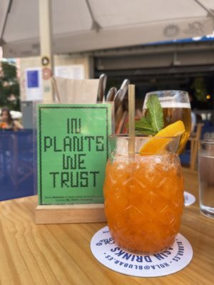   at Blu Bar in Barcelona