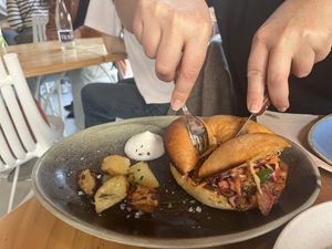   at Blu Bar in Barcelona