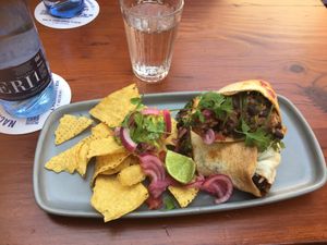   at Blu Bar in Barcelona