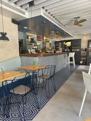   at Blu Bar in Barcelona