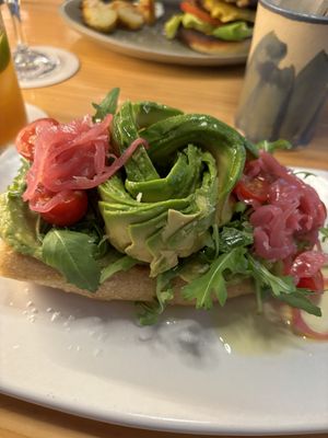  Best avocado ever!  at Blu Bar in Barcelona