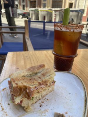 Michelada  at Blu Bar in Barcelona